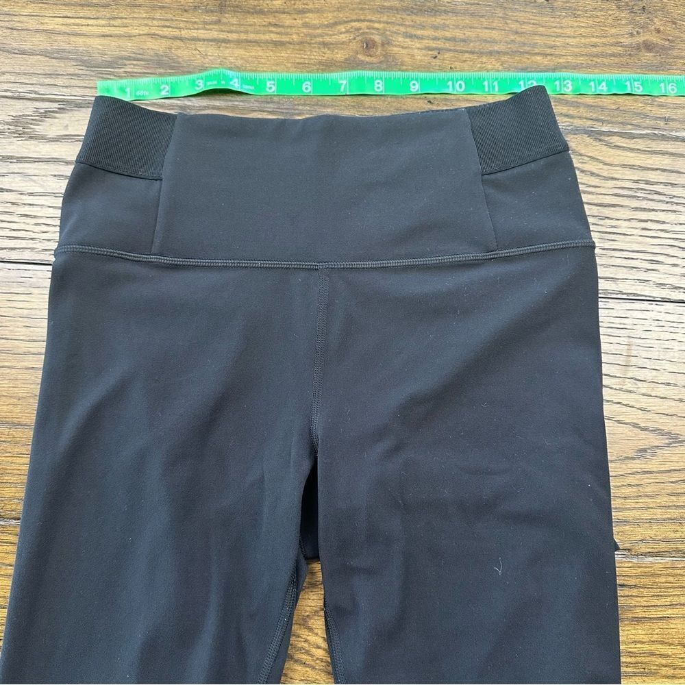 Athleta Black Aura Split Pant Small - image 8